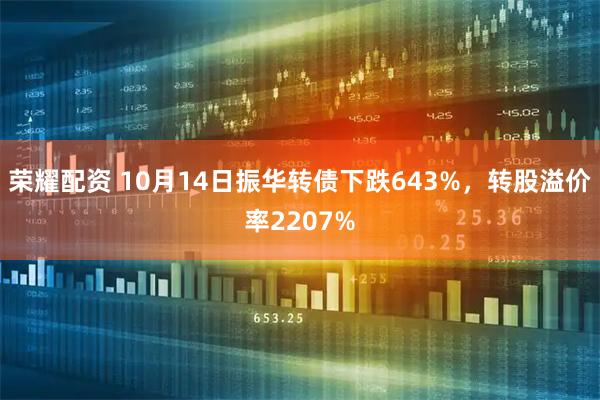 荣耀配资 10月14日振华转债下跌643%，转股溢价率2207%