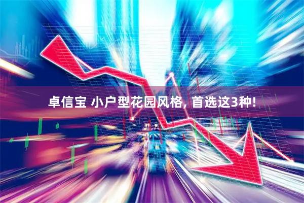 卓信宝 小户型花园风格, 首选这3种!